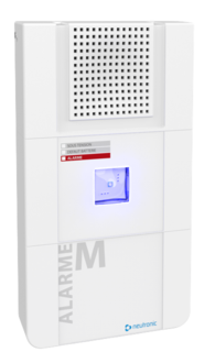 [TU5MEL-RF3] Diffuseur sonore avec messages pré-enregistrés Lumineux Secteur + Radio Alarme Menace  (NEU-TU5MEL-RF)