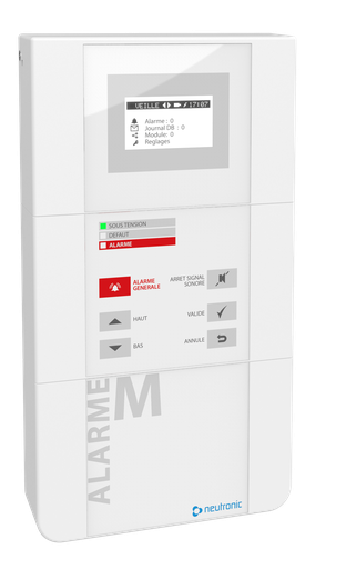 [TX5C-G2] Centrale Alarme Menace Adressable sans module GSM G2 NFS61-942 (230V)