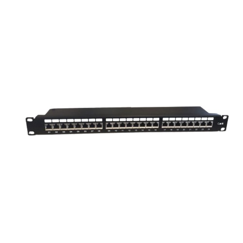 [TLVD210] PANNEAU DE BRASSAGE 1U 19" 24 PORTS CAT6 FTP