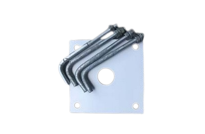 [11551002] Kit de scellement pour poteau au sol  (PR-ELITE/KITSCEL)