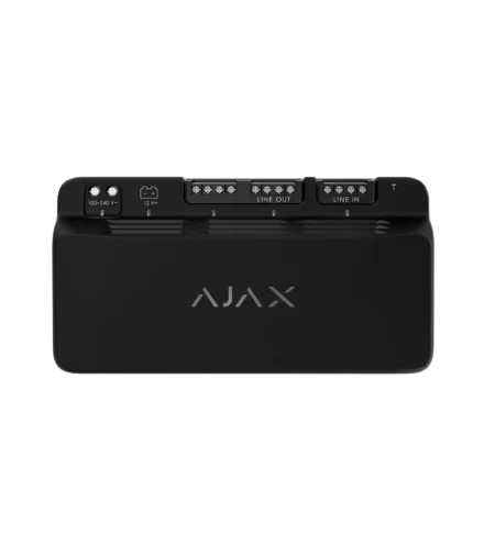 [82132.181.BL1] Ajax LineSupply (45W) Fibra ASP black