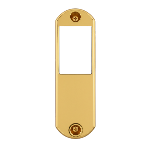 [R801-0019] Boitier saillie pour bouton poussoir (R304-0002) - Finition or