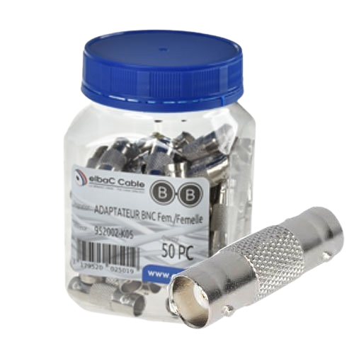 [952002-K05] RACCORD BNC FEMELLE/FEMELLE  (BNF-50)