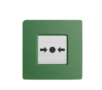 [87639.171.NC1] Ajax Manual Call Point (Green) (8EU) ASP