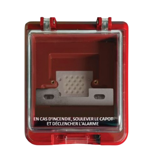 [ACC0093-001] BOITIER ETANCHE POUR DM IP66 - ROUGE  (DM-BTE)