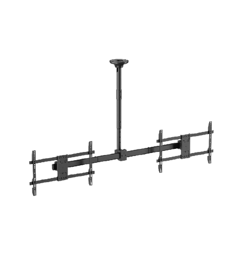 [TLSV700] SUPPORT PLAFOND ÉCRAN DOUBLE CÔTE À CÔTE