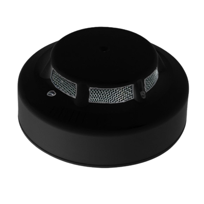 [OX8-N] Détecteur de fumée NF (avec socle) couleur noire