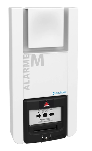 [TT5P-G2] Equipement Alarme Menace à piles Sonore avec BM noir intégré Génération 2