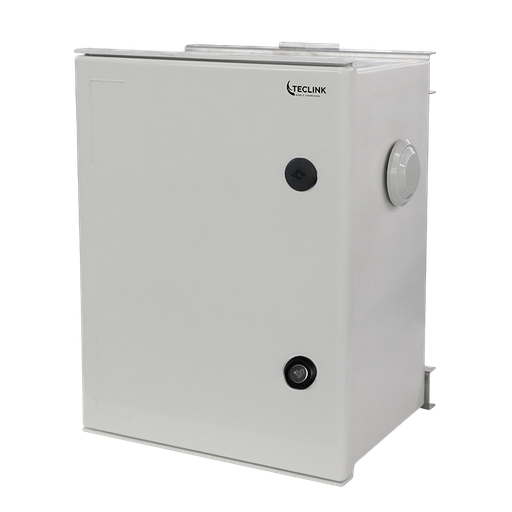 [TLCF403020P] COFFRET EN FIBRE DE VERRE 400*300*200 MONTAGE SUR POTEAU