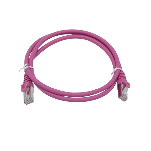 [261648-X001] CORDON S/FTP CAT6A AWG26 LSZH ROSE 01M Cordon 1 PC 1m