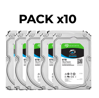 [ST6000VX008-Pack10] HDD6T SEAGATE SV7-Pack10